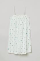H & M - Cotton Dress - White