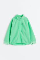 H & M - Thermolite Windproof Fleece Jacket - Green