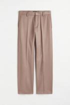 H & M - Relaxed Fit Pants - Brown