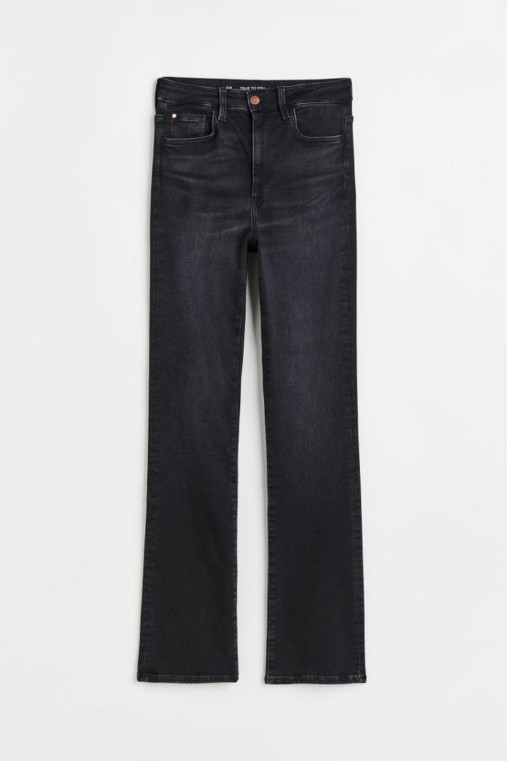 H & M - H & M+ True To You Bootcut High Jeans - Black