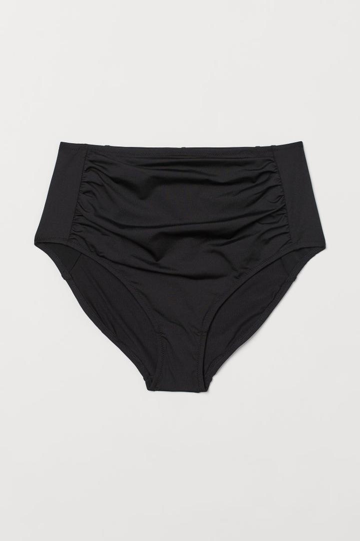 H & M - H & M+ Shaping Bikini Bottoms - Black