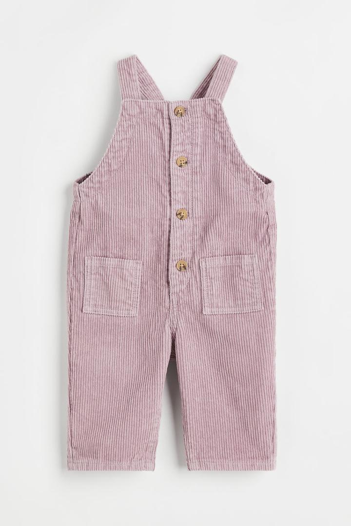 H & M - Denim Overalls - Purple