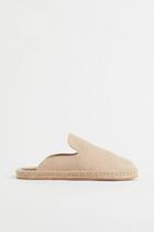 H & M - Open-heel Espadrilles - Beige