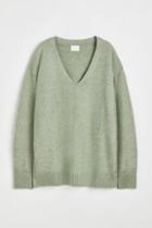 H & M - Oversized Sweater - Green