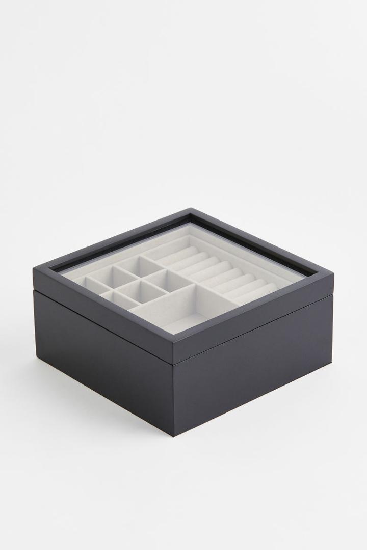 H & M - Jewelry Box - Black