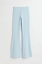 H & M - Rib-knit Pants - Blue