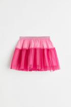 H & M - Tulle Skirt - Pink