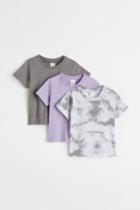 H & M - 3-pack T-shirts - Gray