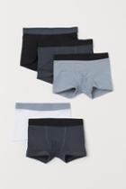H & M - 5-pack Boxer Shorts - Gray