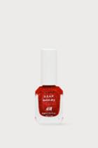 H & M - Fast-drying Nail Polish - Red