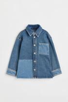 H & M - Comfort Stretch Denim Jacket - Blue