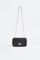H & M - Quilted Crossbody Bag - Black