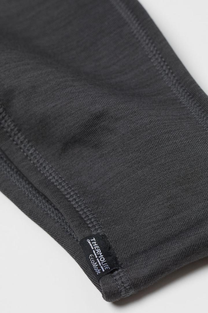 H & M - Knit Mittens - Gray
