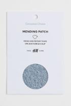 H & M - Denim Repair Patch - Turquoise