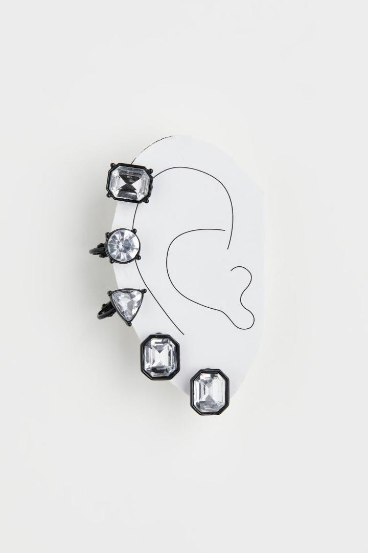 H & M - Earrings And Ear Cuffs - Black