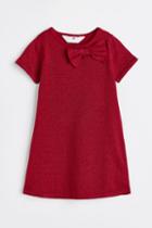 H & M - Glittery Dress - Red