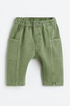 H & M - Relaxed Fit Jeans - Green
