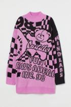 H & M - Oversized Sweater - Pink