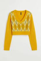 H & M - Sweater - Yellow