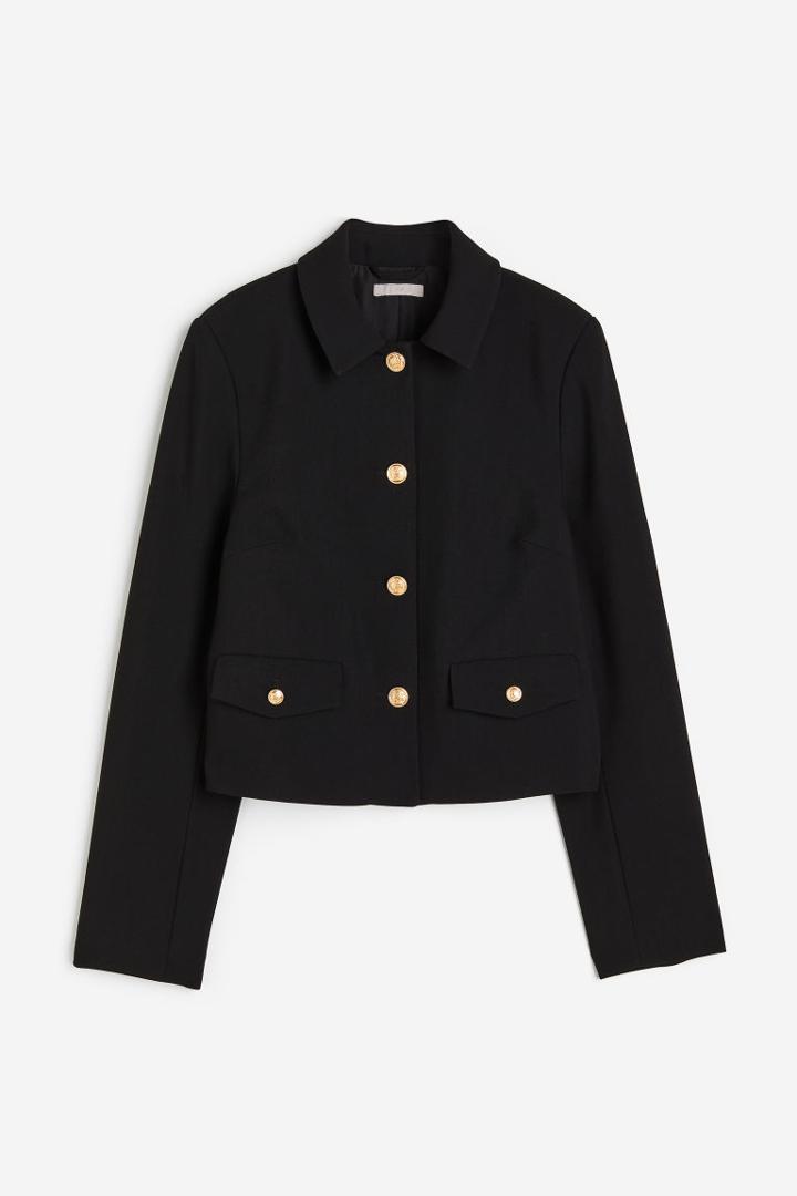 H & M - Short Jacket - Black