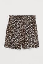 H & M - High Waist Shorts - Black