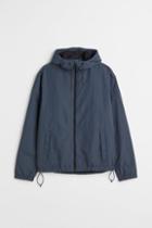 H & M - Nylon Windbreaker - Blue
