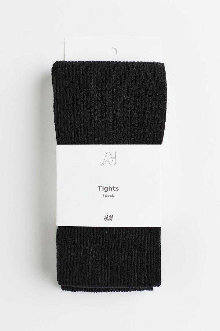 H & M - Tights - Black