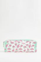 H & M - Makeup Brush Bag - Green