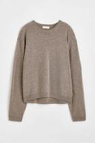 H & M - Fine-knit Cashmere Sweater - Beige