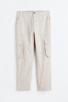 H & M - Regular Fit Cargo Pants - Brown