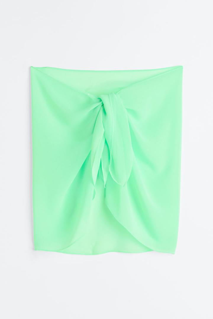 H & M - Short Sarong - Green