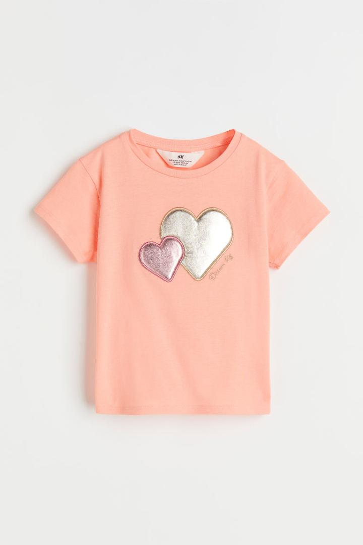 H & M - Top - Orange