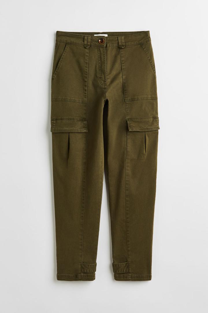 H & M - Utility Pants - Green