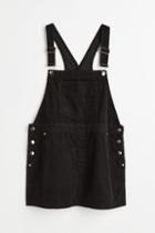 H & M - H & M+ Corduroy Overall Dress - Black