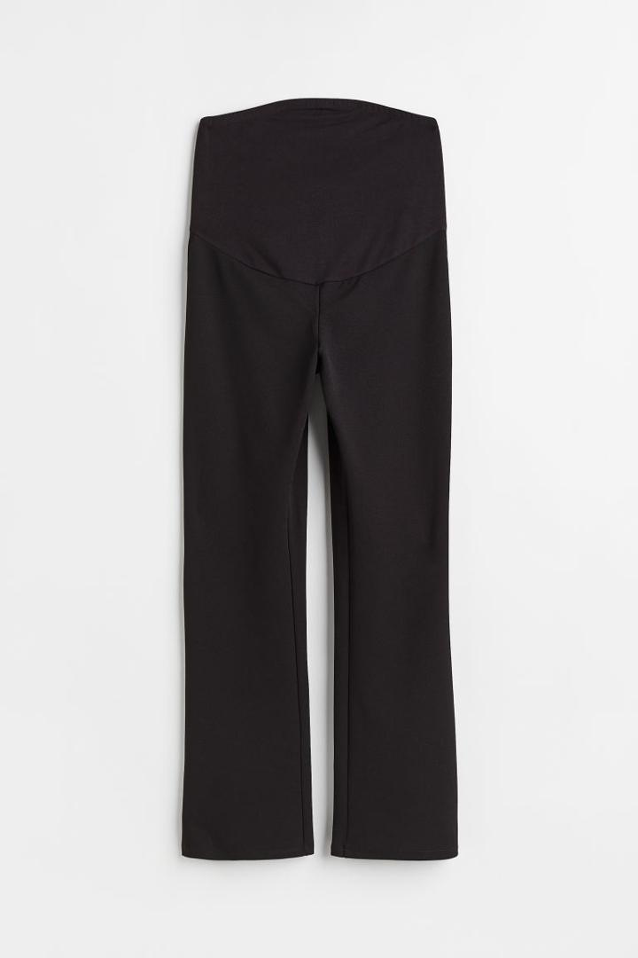 H & M - Mama Flared Leggings - Black