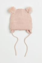 H & M - Fleece-lined Hat - Orange