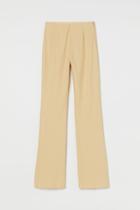 H & M - Linen-blend Pants - Yellow