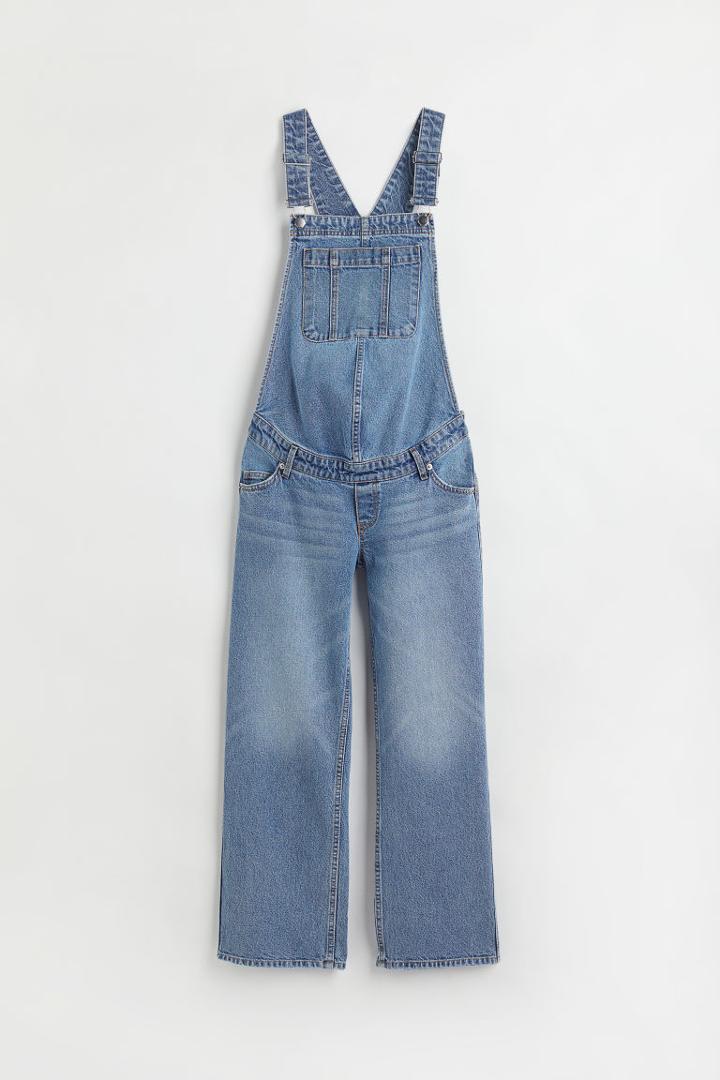 H & M - Mama Denim Overalls - Blue