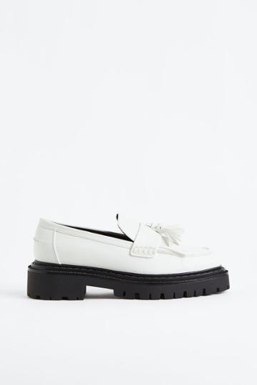 H & M - Chunky Loafers - White