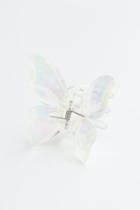 H & M - Butterfly-shaped Hair Claw - White
