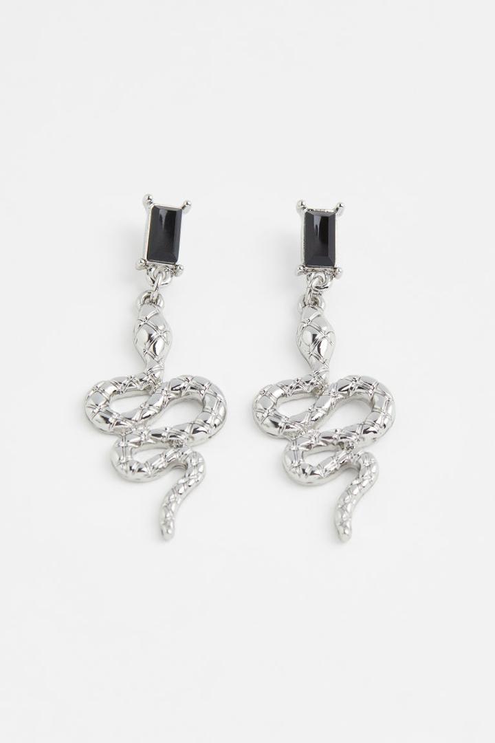 H & M - Pendant Earrings - Silver