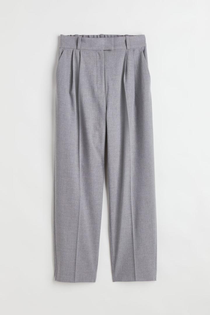 H & M - Ankle-length Pants - Gray