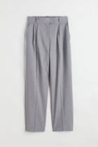 H & M - Ankle-length Pants - Gray