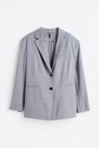 H & M - Single-breasted Blazer - Gray