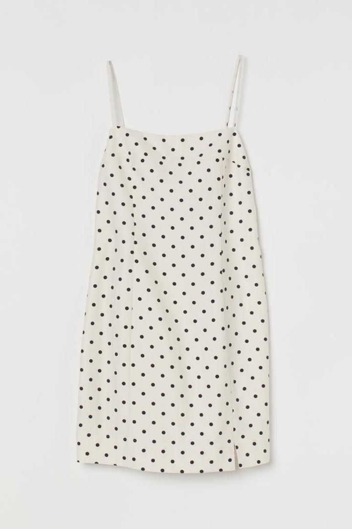 H & M - Lyocell-blend Dress - White