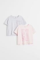 H & M - 2-pack Cotton Shirts - Pink