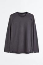 H & M - Running Shirt In Drymove&trade; - Gray