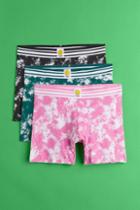 H & M - 3-pack Patterned Boxer Shorts - Pink