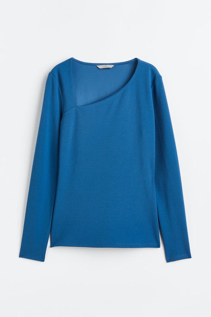 H & M - Asymmetric Top - Blue
