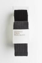 H & M - 2-pack Wool-blend Leggings - Gray